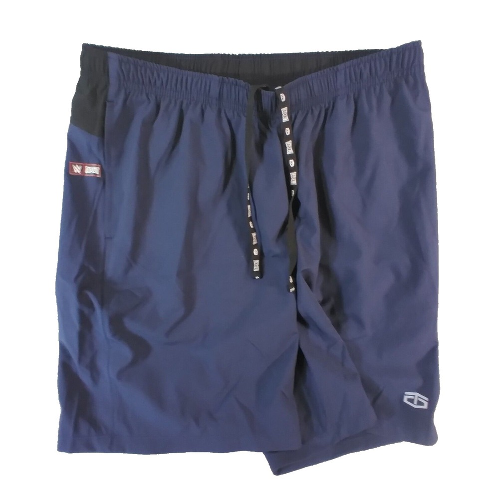 Tapout shorts men's medium blue‎ Dri-Fit Flex stretch Comfort waist sports gym